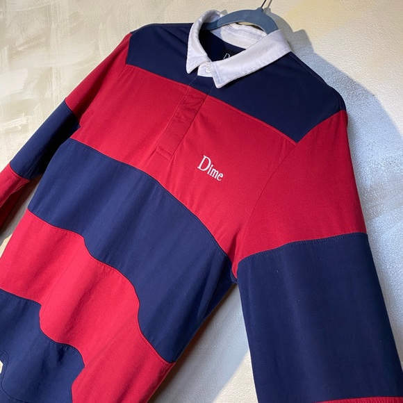 Dime MTL Striped Rugby shirt - Picture 2 of 5